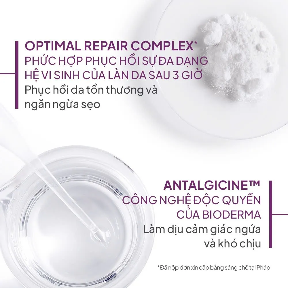 Kem Dưỡng BIODERMA Cicabio Crème+ Làm Dịu Phục Hồi Da 40ml