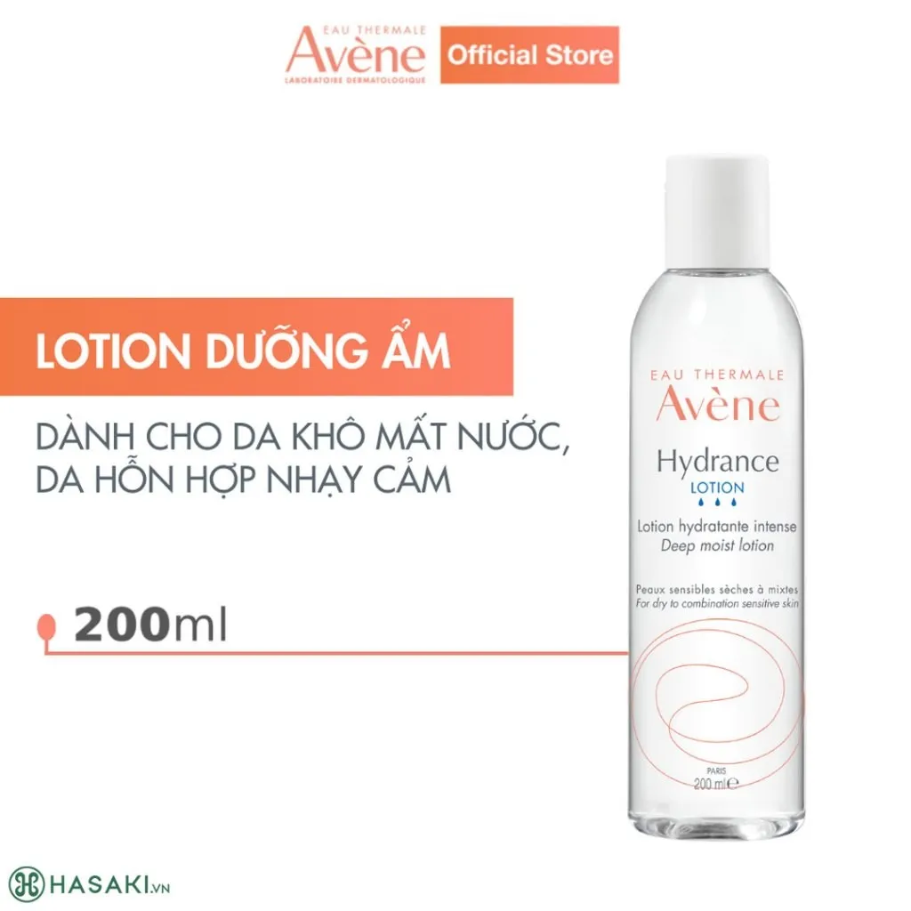 Nước Hoa Hồng Avene Dưỡng Ẩm Chuyên Sâu Cho Da Mất Nước - AVENE DEEP MOIST LOTION 200ml