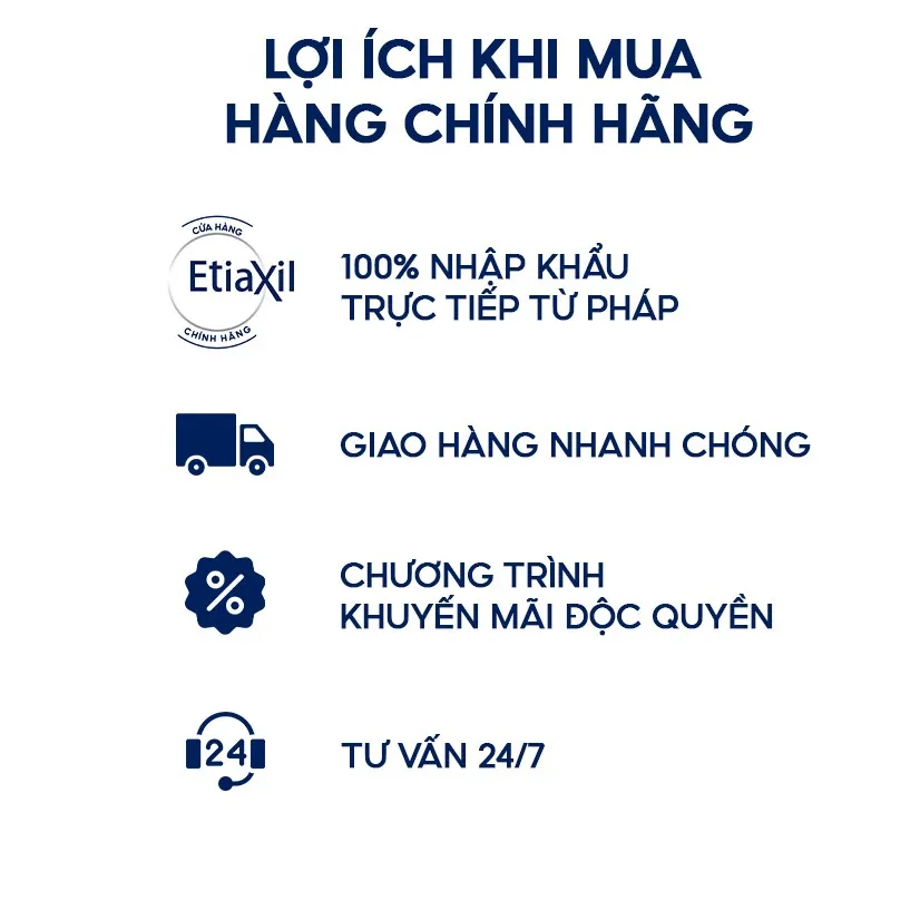 Xịt Khử Mùi ETIAXIL Déodorant Anti-Transpirant 48h Anti-Traces Blanches & Jaunes Hằng Ngày
